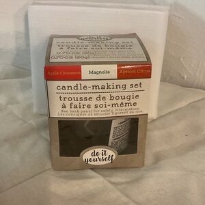 DIY Candle-Making Set - Apple Cinnamon Magnolia & Apricot Citrus, NIB